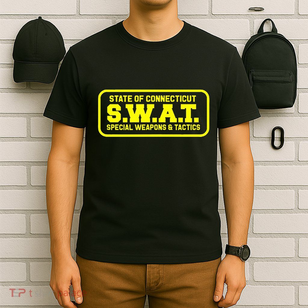 Connecticut Swat Team Srt Sheriff Law Enforcement T-Shirt