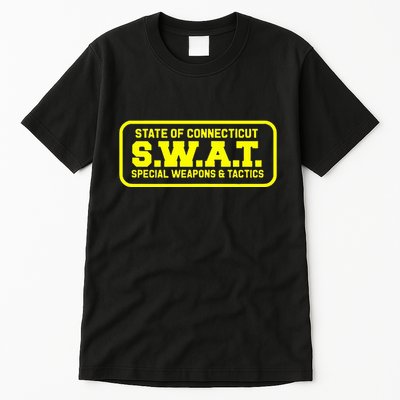 Connecticut Swat Team Srt Sheriff Law Enforcement Tall T-Shirt