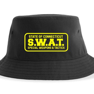Connecticut Swat Team Srt Sheriff Law Enforcement Sustainable Bucket Hat