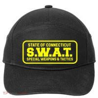 Connecticut Swat Team Srt Sheriff Law Enforcement 7-Panel Snapback Hat