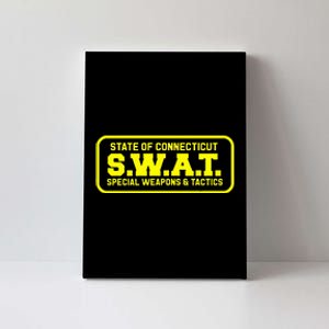 Connecticut Swat Team Srt Sheriff Law Enforcement Canvas