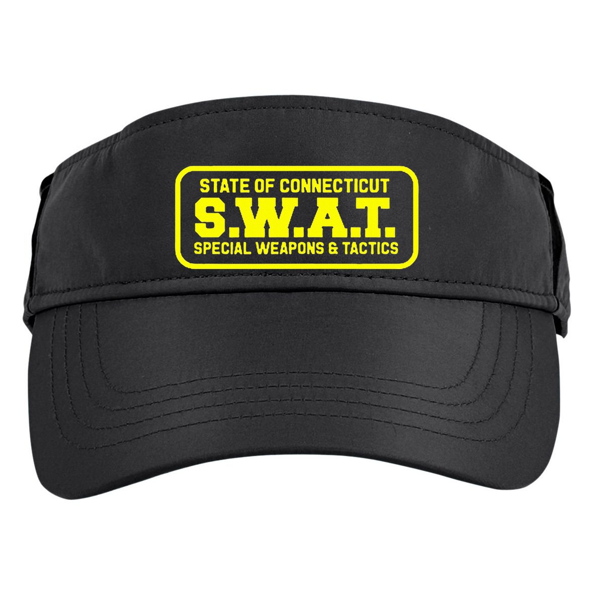 Connecticut Swat Team Srt Sheriff Law Enforcement Adult Drive Performance Visor