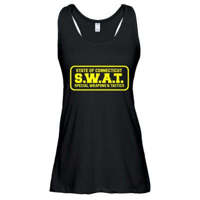 Connecticut Swat Team Srt Sheriff Law Enforcement Ladies Essential Flowy Tank
