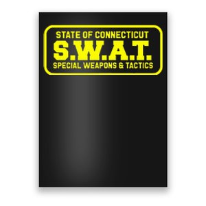 Connecticut Swat Team Srt Sheriff Law Enforcement Poster