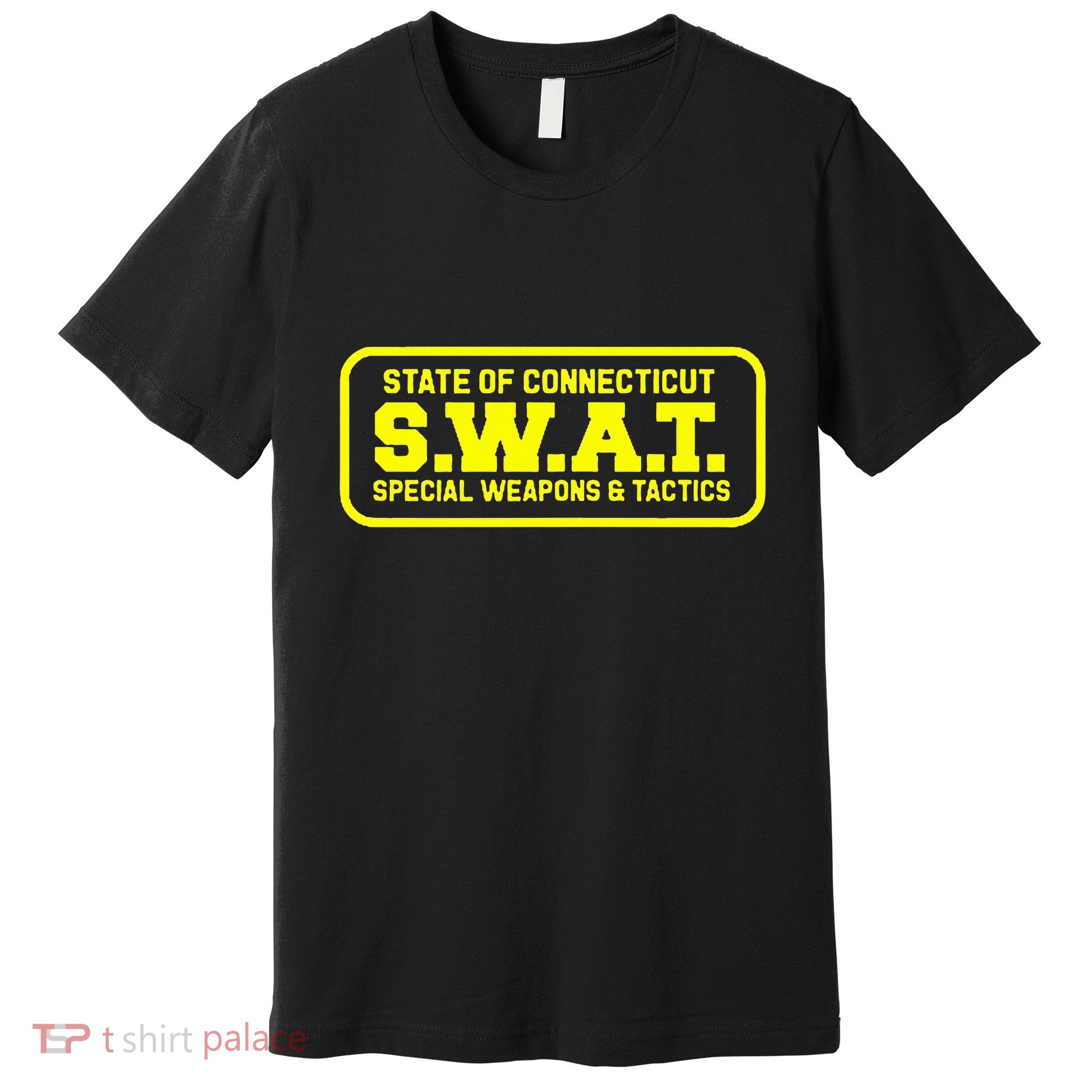 Connecticut Swat Team Srt Sheriff Law Enforcement Premium T-Shirt