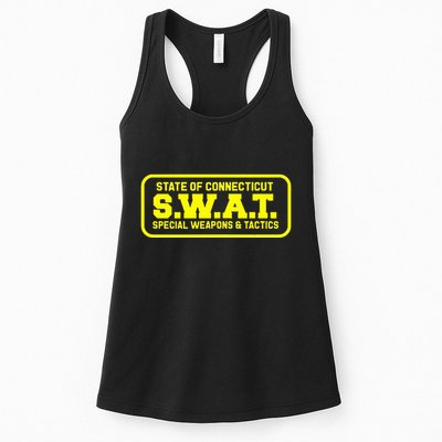 Connecticut Swat Team Srt Sheriff Law Enforcement Womens Tank Top