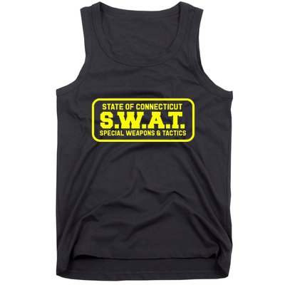 Connecticut Swat Team Srt Sheriff Law Enforcement Tank Top