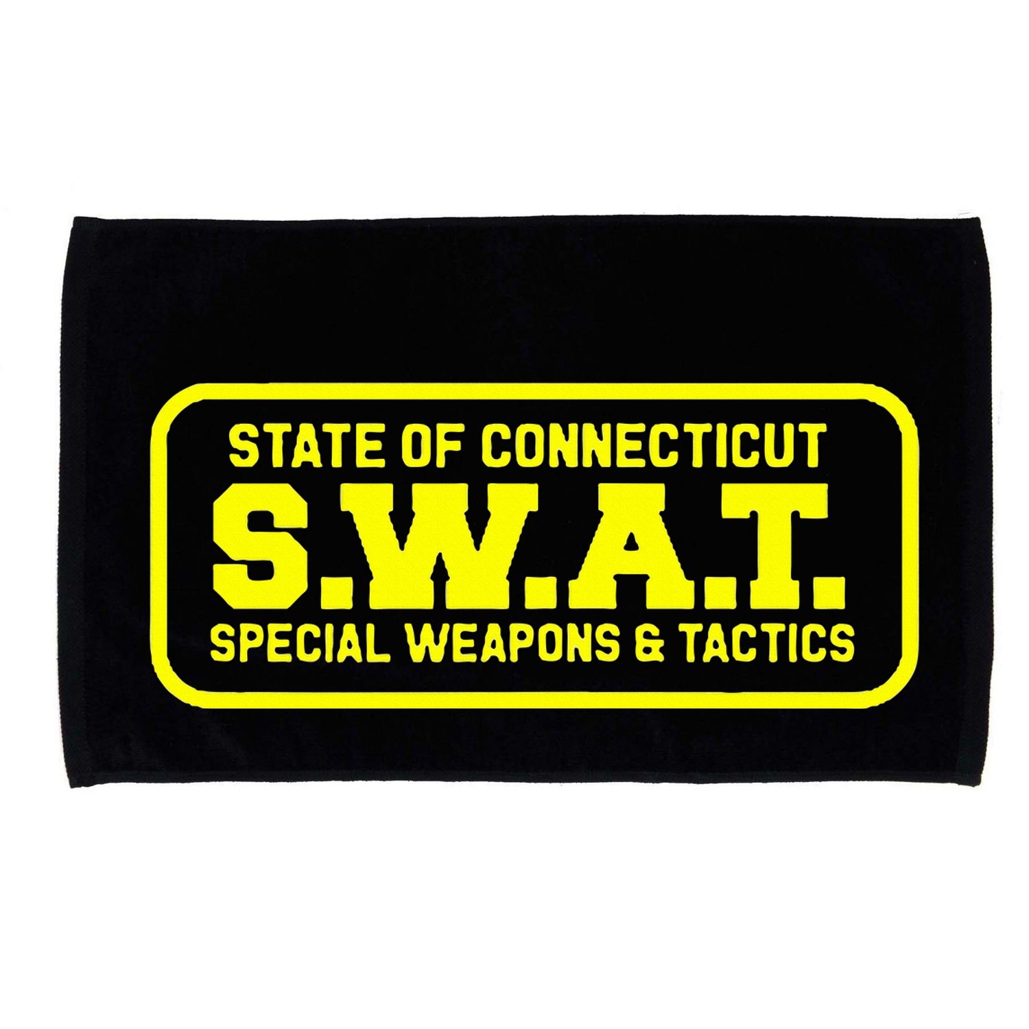 Connecticut Swat Team Srt Sheriff Law Enforcement Microfiber Hand Towel