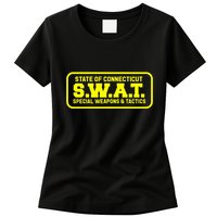 Connecticut Swat Team Srt Sheriff Law Enforcement Womens T-Shirt