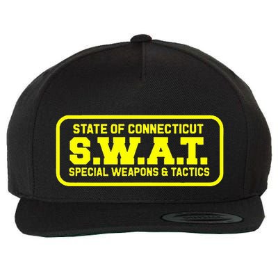 Connecticut Swat Team Srt Sheriff Law Enforcement Wool Snapback Cap