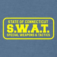 Connecticut Swat Team Srt Sheriff Law Enforcement Garment-Dyed Sweatshirt
