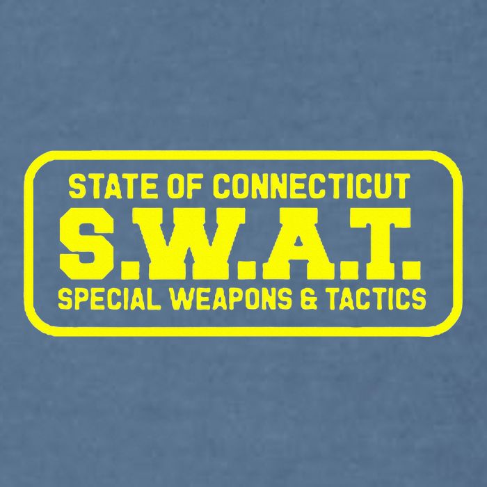 Connecticut Swat Team Srt Sheriff Law Enforcement Garment-Dyed Sweatshirt