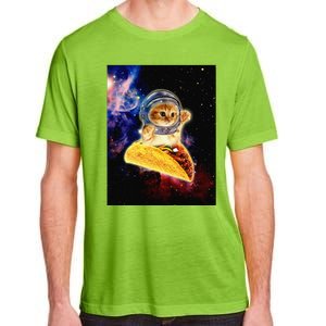 Crazy Space Taco Cat Funny V2 Adult ChromaSoft Performance T-Shirt