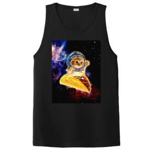 Crazy Space Taco Cat Funny V2 PosiCharge Competitor Tank