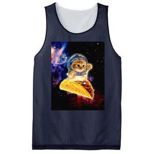 Crazy Space Taco Cat Funny V2 Mesh Reversible Basketball Jersey Tank