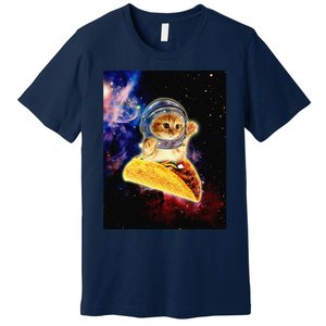 Crazy Space Taco Cat Funny V2 Premium T-Shirt