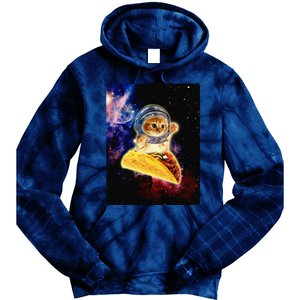 Crazy Space Taco Cat Funny V2 Tie Dye Hoodie