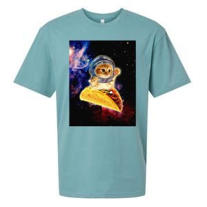 Crazy Space Taco Cat Funny V2 Sueded Cloud Jersey T-Shirt