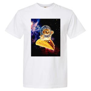 Crazy Space Taco Cat Funny V2 Garment-Dyed Heavyweight T-Shirt