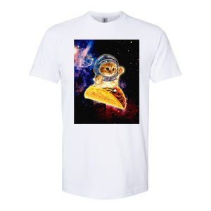 Crazy Space Taco Cat Funny V2 Softstyle CVC T-Shirt