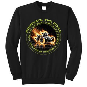 Canam Spyder Three Wheels Funny Rider Sweatshirt