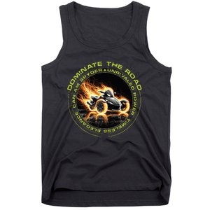 Canam Spyder Three Wheels Funny Rider Tank Top