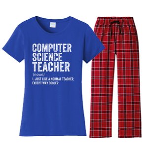 Computer Science Teacher Meaningful Gift Women's Flannel Pajama Set