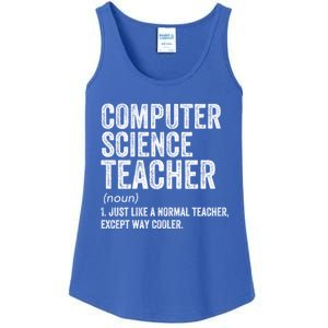 Computer Science Teacher Meaningful Gift Ladies Essential Tank