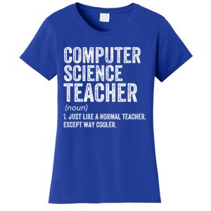 Computer Science Teacher Meaningful Gift Women's T-Shirt