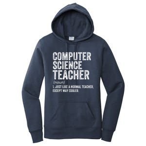 Computer Science Teacher Meaningful Gift Women's Pullover Hoodie