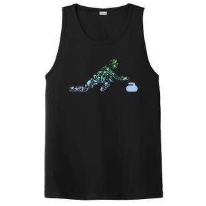 Curling Stone T For Curler Curling Player Boy Curling PosiCharge Competitor Tank