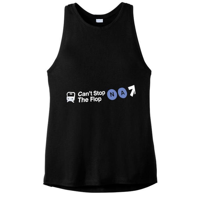 Can’T Stop The Flop Na Ladies PosiCharge Tri-Blend Wicking Tank