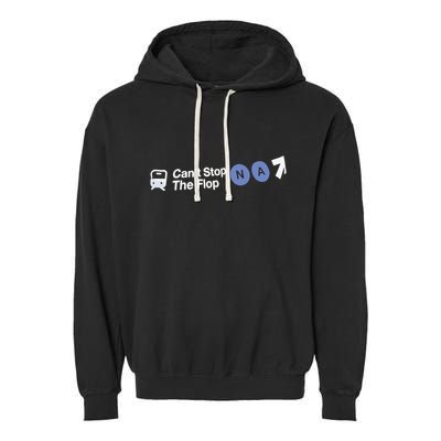 Can’T Stop The Flop Na Garment-Dyed Fleece Hoodie