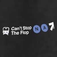 Can’T Stop The Flop Na Garment-Dyed Fleece Hoodie