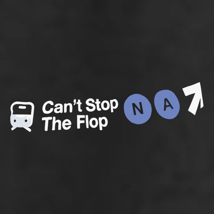 Can’T Stop The Flop Na Garment-Dyed Fleece Hoodie