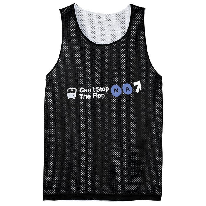 Can’T Stop The Flop Na Mesh Reversible Basketball Jersey Tank