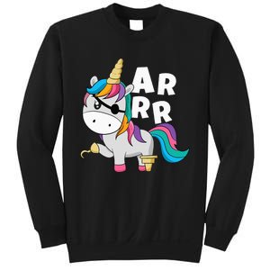 Caribbean Sea Thief Freebooter Unicorn Pirate Sweatshirt