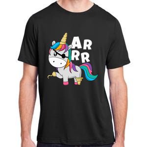 Caribbean Sea Thief Freebooter Unicorn Pirate Adult ChromaSoft Performance T-Shirt