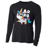 Caribbean Sea Thief Freebooter Unicorn Pirate Cooling Performance Long Sleeve Crew