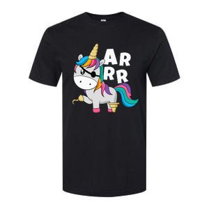 Caribbean Sea Thief Freebooter Unicorn Pirate Softstyle CVC T-Shirt