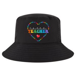 Cute Substitute Teacher Appreciati To School Gift Cool Comfort Performance Bucket Hat