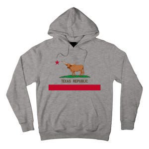 California Style Texas State Flag Tall Hoodie