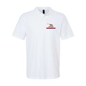 California Style Texas State Flag Softstyle Adult Sport Polo