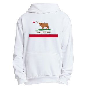 California Style Texas State Flag Urban Pullover Hoodie