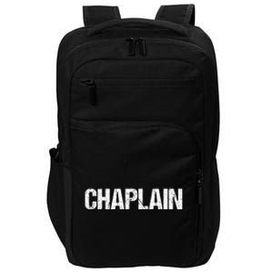 Chaplain Simple Title Impact Tech Backpack