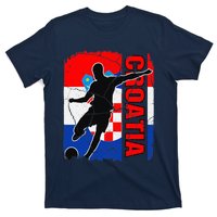 Croatia Soccer Team Croatian Flag Jersey Football Fans T-Shirt