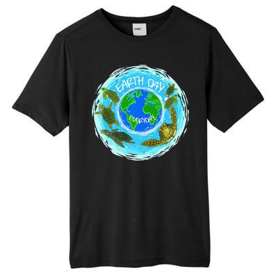 Cute Sea Turtles Earth Day Everyday Environmentalists Tall Fusion ChromaSoft Performance T-Shirt