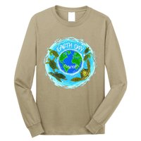 Cute Sea Turtles Earth Day Everyday Environmentalists Long Sleeve Shirt