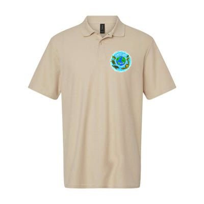 Cute Sea Turtles Earth Day Everyday Environmentalists Softstyle Adult Sport Polo