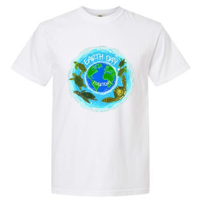 Cute Sea Turtles Earth Day Everyday Environmentalists Garment-Dyed Heavyweight T-Shirt